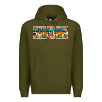 Army Green it's fall y'all Premium Hoodie - Artiststas
