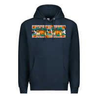 Navy it's fall y'all Premium Hoodie - Artiststas