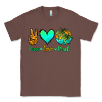 Chestnut peace love beach Classic Tee - Jasminsmagicworld