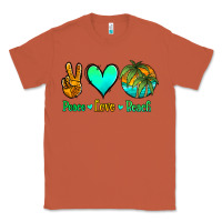 Copper peace love beach Classic Tee - Jasminsmagicworld