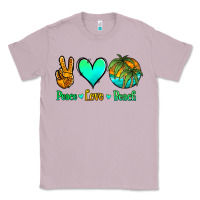 Lilac peace love beach Classic Tee - Jasminsmagicworld