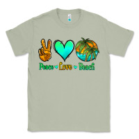 Matcha peace love beach Classic Tee - Jasminsmagicworld