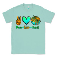 Seafoam peace love beach Classic Tee - Jasminsmagicworld