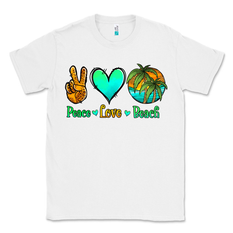 Peace Love Beach Classic Tee by Jasminsmagicworld | Teevron