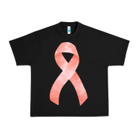 Black uterine or endometrial cancer ribbon Urban Heavy Tee - FaDigitalArtStudio