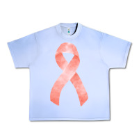 Grape Ice uterine or endometrial cancer ribbon Urban Heavy Tee - FaDigitalArtStudio