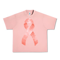 Salmon uterine or endometrial cancer ribbon Urban Heavy Tee - FaDigitalArtStudio