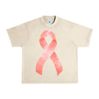 Sandshell uterine or endometrial cancer ribbon Urban Heavy Tee - FaDigitalArtStudio