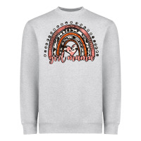 Girl Mama Western Leopard Rainbow Heavyweight Sweatshirt | Teevron