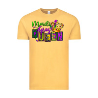Vintage Mustard mardi gras queen Vintage Tee - FaDigitalArtStudio