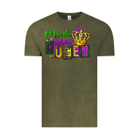 Vintage Olive mardi gras queen Vintage Tee - FaDigitalArtStudio