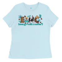 Baby Blue e=mc2 energy milk coffee bbs Ladies Tee - BundleAndBundleShop