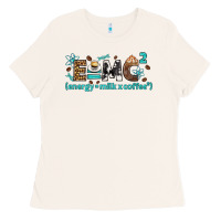 Bone e=mc2 energy milk coffee bbs Ladies Tee - BundleAndBundleShop