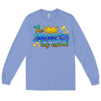Colony Blue The Jamarcus Has Arrived Long Sleeve Tee - CowhideDigitalArt