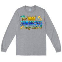 Heather Grey The Jamarcus Has Arrived Long Sleeve Tee - CowhideDigitalArt