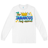 White The Jamarcus Has Arrived Long Sleeve Tee - CowhideDigitalArt