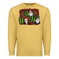 Antique Gold ho ho ho gnomes christmas Premium Sweatshirt - RanaPortraitStore
