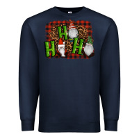 Navy ho ho ho gnomes christmas Premium Sweatshirt - RanaPortraitStore