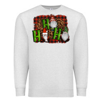 Oatmeal Heather ho ho ho gnomes christmas Premium Sweatshirt - RanaPortraitStore