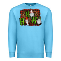 Ocean Blue ho ho ho gnomes christmas Premium Sweatshirt - RanaPortraitStore