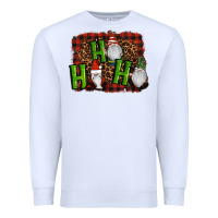 White ho ho ho gnomes christmas Premium Sweatshirt - RanaPortraitStore