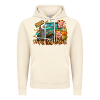 Vintage Artic Farm Happy Fall Y'all Vintage Hoodie - CowhideDigitalArt