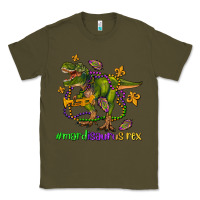 Army Green mardi saurus rex olivia Classic Tee - OliviaCreatesArt