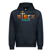 Navy he is risen indeed matthew 28 6 jesus christ easter Urban Hoodie - Jasminsmagicworld