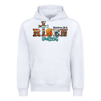 White he is risen indeed matthew 28 6 jesus christ easter Urban Hoodie - Jasminsmagicworld