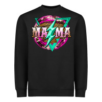 Black mama life and thunderbolt Heavyweight Sweatshirt - JahusDesignShop