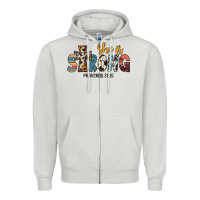 Dove Grey she i̇s strong proverbs 31 25 Zipper Hoodie - JahusDesignShop