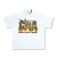 White christmas cma certified medical assistant Urban Heavy Tee - FaDigitalArtStudio