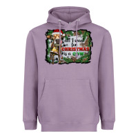 Lavender all i want for christmas is a cow Heavyweight Hoodie - RanaPortraitStore