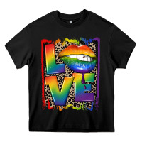 Black Love pride Heavy Core Tee - CowGirlArtShop
