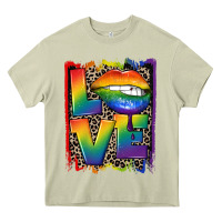 Mossy Love pride Heavy Core Tee - CowGirlArtShop