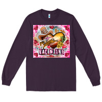 Plum Be Mine Valentine Long Sleeve Tee - CowhideDigitalArt