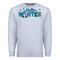 Heather Grey hello winter gnomes Premium Sweatshirt - RanaPortraitStore
