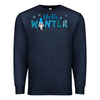Navy hello winter gnomes Premium Sweatshirt - RanaPortraitStore