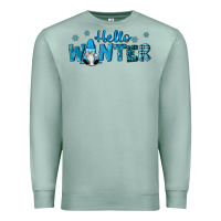 Seafoam hello winter gnomes Premium Sweatshirt - RanaPortraitStore