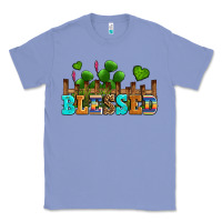 Colony Blue blessed olivia Classic Tee - OliviaCreatesArt