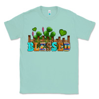 Seafoam blessed olivia Classic Tee - OliviaCreatesArt