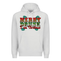 Dove Grey Merry Drink I Am Christmas Premium Hoodie - Artiststas