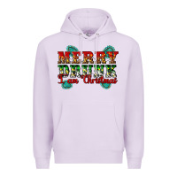 Lilac Merry Drink I Am Christmas Premium Hoodie - Artiststas