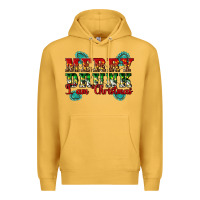Mustard Merry Drink I Am Christmas Premium Hoodie - Artiststas