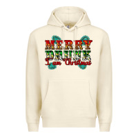 Sandshell Merry Drink I Am Christmas Premium Hoodie - Artiststas