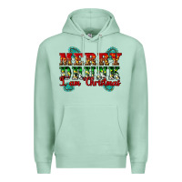 Seafoam Merry Drink I Am Christmas Premium Hoodie - Artiststas