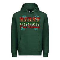 Sports Green Merry Drink I Am Christmas Premium Hoodie - Artiststas