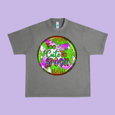 Too Cute To Spook Earrings Urban Heavy Tee Designed By Bundleandbundleshop