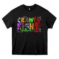 Black crawfish season mardi gras carnival Heavy Core Tee - Jasminsmagicworld