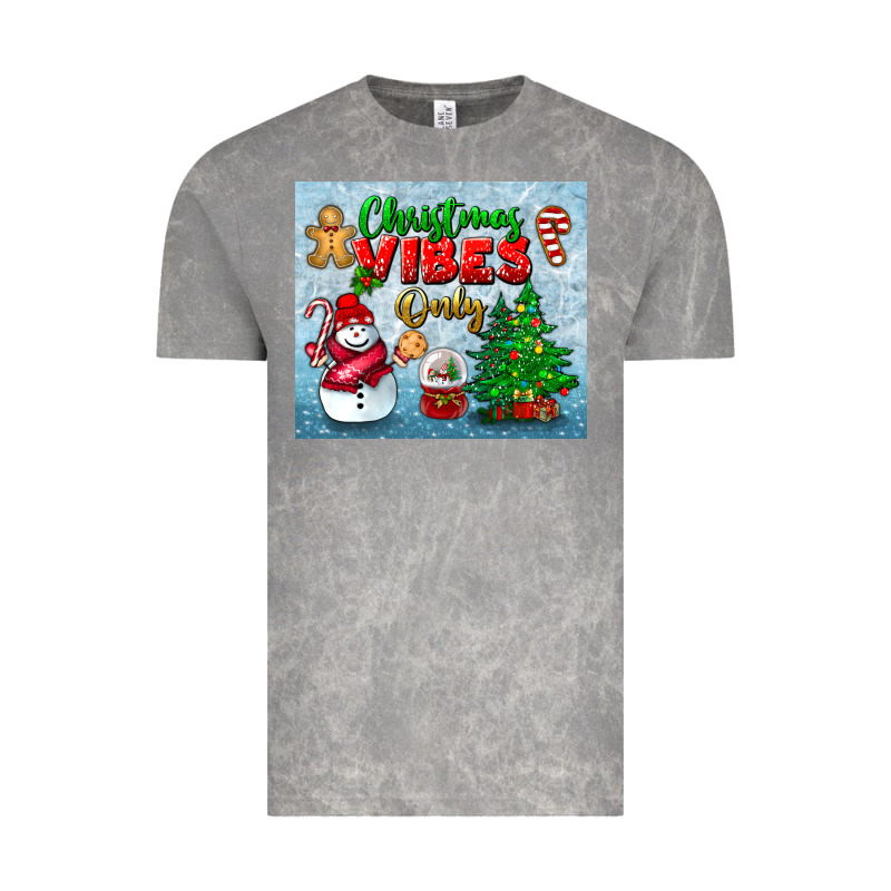 Christmas Vibes Only Tumbler Vintage Tee by BundleAndBundleShop | Teevron